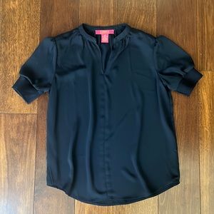Elbow Puff Sleeve Blouse